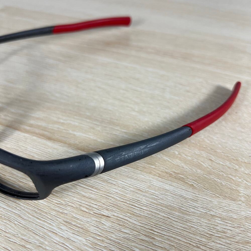 Tag Heuer 115/130 TH 6002 902 Sunglasses Sports Frames Only Gray Red 61-18 - Picture 9 of 16